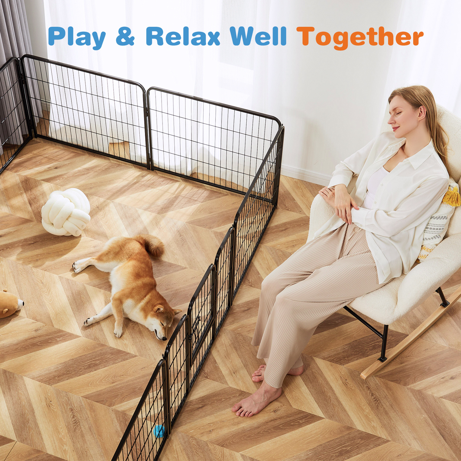 Dog Game Fence Indoor Fence - Image 8