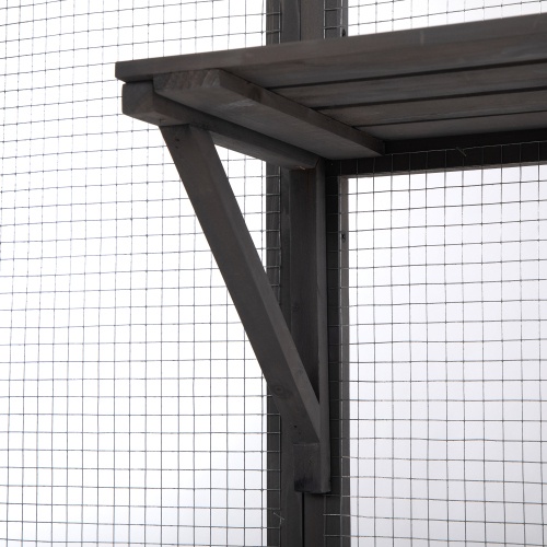Oversized Cat Cage - Grey - Image 3