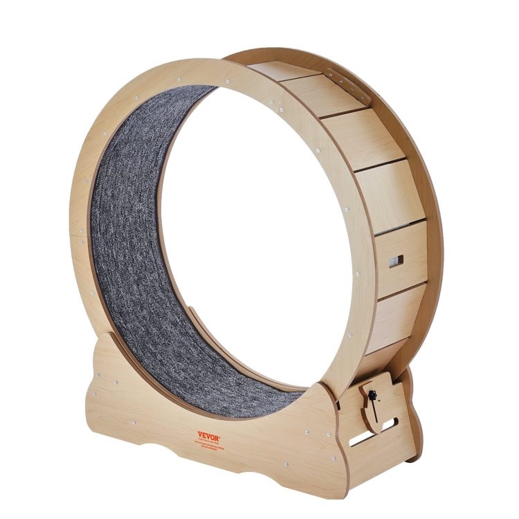 Cat Exercise Wheel Large Cat Treadmill Wheel For Indoor Cats 35.8 Inch