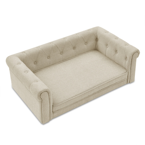 Elegant Rectangular Pet Bed For Medium And Large Dogs - Image 4