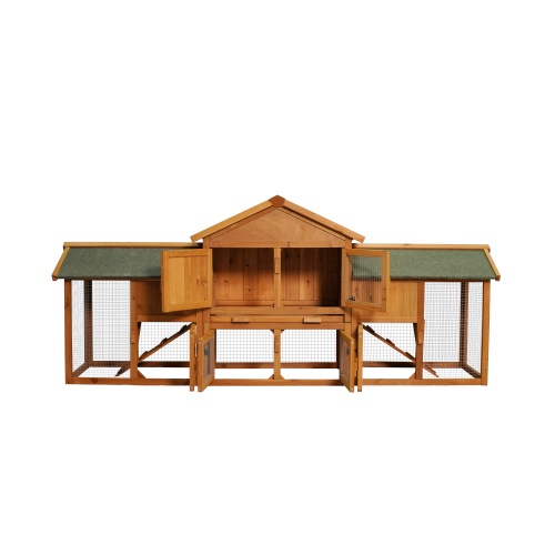 Oversized Rabbit Cage With 2 Running Spaces Small Animal Habitat - Image 6