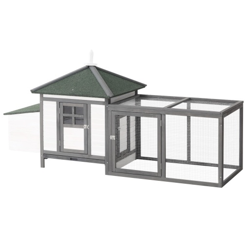 Wooden Chicken Coop With Nesting Boxes - Image 4